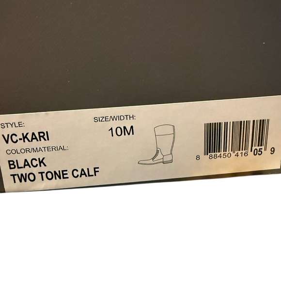 VINCE CAMUTO Kari Tall Riding Boots Black NIB Size 10 - Picture 6 of 6